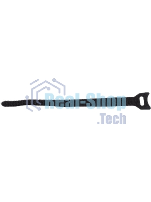 Хомут-липучка LANMASTER LAN-VCM180-BK, 180мм, 20шт, черный