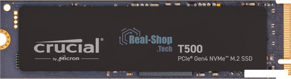 Накопитель SSD Crucial T500, 2Tb, M.2 2280, PCIe 4.0 x4, NVMe, R/W 7400/7000