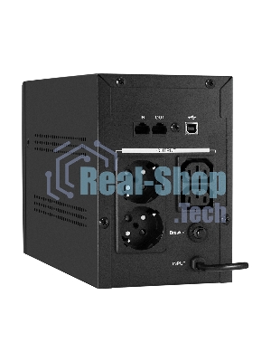 Источник бесперебойного питания ExeGate EX292607RUS SpecialPro UNB-2000.LED.AVR.1SH.2C13.RJ.USB 2000VA/1200W, LED, AVR,1*Schuko+2*C13, RJ45/11, USB, металлический корпус, черный