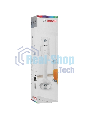 Блендер погружной Bosch MSM 6B150 белый, 300 Вт, 1 скорость, турбо