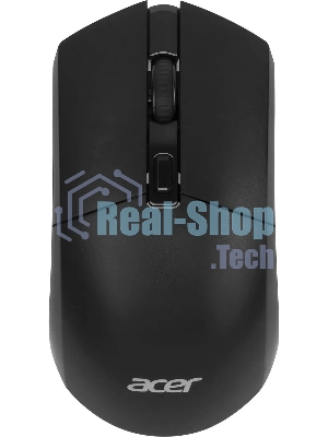 Комплект клавиатура+мышь Acer OKR120 беспроводной, USB, 1600 DPI, чёрный