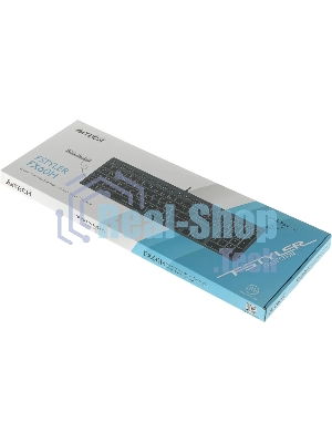 Клавиатура проводная A4Tech Fstyler FX60H, USB, серый/белый