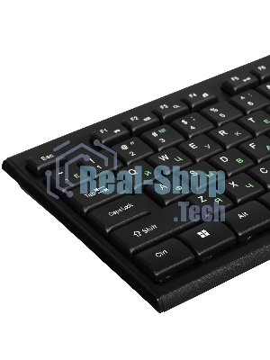 Комплект клавиатура+мышь Smartbuy ONE SBC-114282-K проводной, USB, 2400 DPI, чёрный