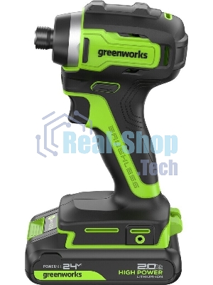 Винтоверт Greenworks ID3170 аккум. патрон:шестигр.1/4