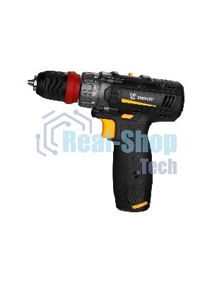 Дрель-шуруповерт Deko GCD12DU3, 12 В, 1.5 Ач, 32 Нм, щеточный