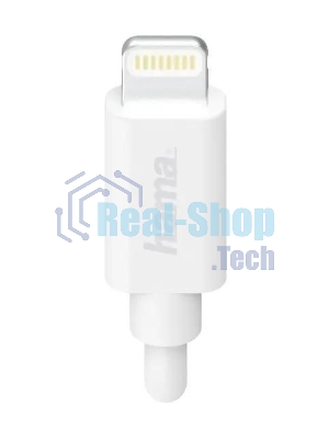 Автомобильное зарядное устройство Hama H-183291 1A кабель Apple Lightning белый