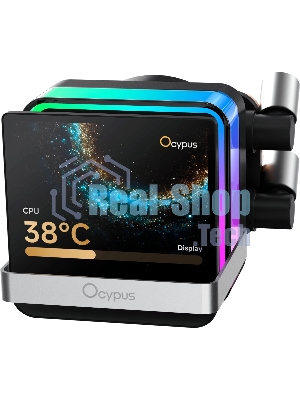 Система жидкостного охлаждения Ocypus Sigma L36 PRO BK IPS Display/черный/310W/All Intel/AMD AM*/Screws