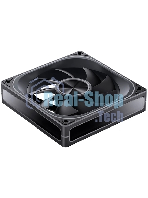 Кулер для корпуса JONSBO ZA-120BR Reverse (120x120x28мм, 4-pin PWM, ARGb, 62.4CFM, 37.3dBA, 2400RPM, черный)