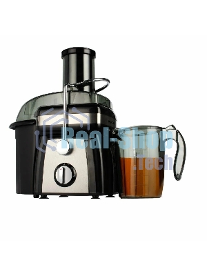 Соковыжималка KELLI KL-5093 серебристый/черный, центробежная, 1500 Вт, 1000 мл, механическое