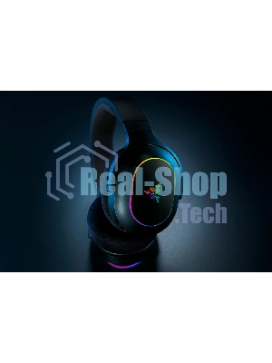 Гарнитура Razer Barracuda X Chroma чёрный, беспроводная, радиоканал, до 70 ч, съёмный микрофон, подсветка