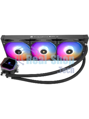 Система жидкостного охлаждения Thermalright Frozen Prism 360 ARGb Soc-AM5/AM4/1151/1200/2066/1700 черный 4-pin 27dB Al Ret (F-PRISM-360-BL-ARGb)