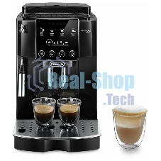 Кофемашина автоматическая DeLonghi ECAM 220.21 B черный, исп. кофе - молотый/зерновой, 1.8 л, 1450 Вт, 15 Бар.
