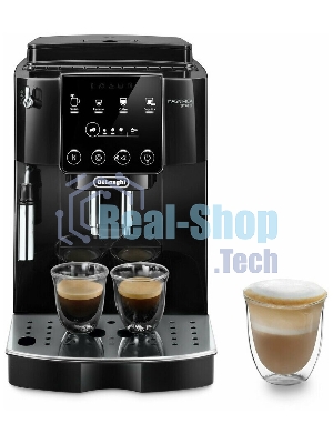 Кофемашина автоматическая DeLonghi ECAM 220.21 B черный, исп. кофе - молотый/зерновой, 1.8 л, 1450 Вт, 15 Бар.