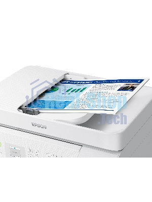 МФУ струйное Epson EcoTank L5296 (C11CJ65411) белый, A4, ч/б печ. 33стр/мин., цв. печ. 15стр/мин., 5760x1440 DPI, 2400х1200 DPI, USB, Ethernet, Wi-Fi