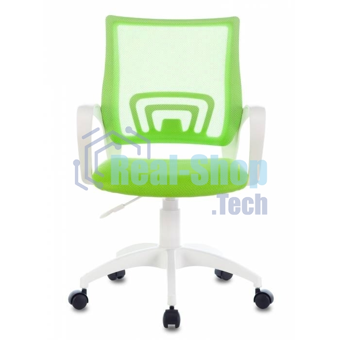 Кресло Бюрократ CH-W695NLT TW-03A TW-18 салатовый, сетка/ткань, 120 кг, механизм качания