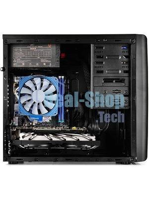 Компьютерный корпус Deepcool SMARTER, mATX/mini-ITX, без БП, 1x USB 3.0, 1x USB 2.0.