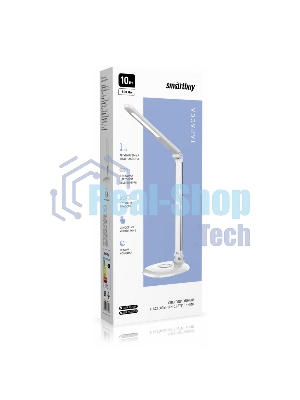 Светильник настольный Smartbuy (SBL-DL-10-alu-s) 10W/2700-6500K