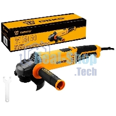 Угловая шлифовальная машина (УШМ) DEKO AG1400DK, 125мм, 1400 Вт