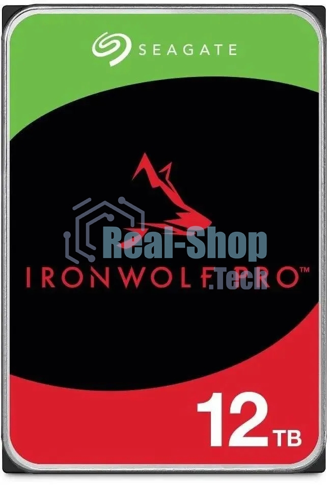 Жесткий диск Seagate SATA-III 12Tb ST12000NT001 NAS Ironwolf Pro 512E (7200rpm) 256Mb 3.5