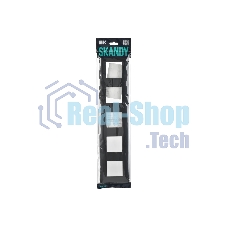 Рамка 5-местная IEK SKANDY SK-F05G (SK-M52-K53) графит
