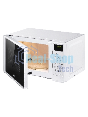 Микроволновая печь BBK 20MWS-728S/W белый/черный, 20 л, 700 Вт, переключатели - сенсор