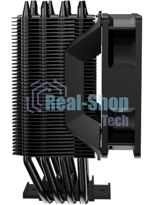 Устройство охлаждения(кулер) Cooler Master Hyper 411 Nano Soc-AM5/AM4/1200/1700/1851 черный 4-pin 30.04dB Al+Cu 180W Ret (RR-H410-25PK-R1)
