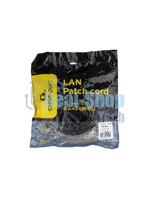 Патч-корд UTP Cablexpert PP12-30M/BK cat.5e, 30м, литой, многожильный, черный