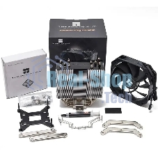 Устройство охлаждения(кулер) Thermalright Assassin King 120 Mini Soc-AM5/AM4/1151/1200/2066/2011/1700 черный 4-pin 25.2dB Al+Cu 980gr Ret (AK120-MINI-V2)