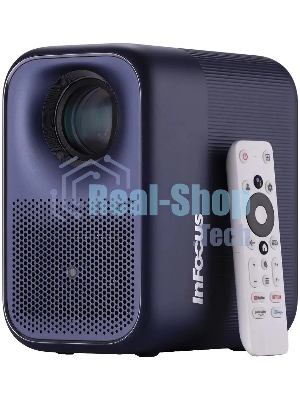 LED проектор InFocus IN3058SL Apex Master LCD, 500 lm, FullHD, (1.25:1), HDMI 2.1 (eARC), USB A, Bluetooth 5.0/BLE, wi-fi 2.4/5GHz, 2х3W, до 25 000ч., 2,07 кг