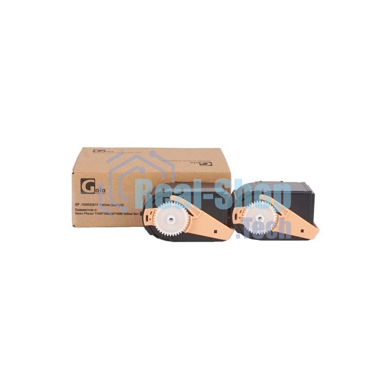 Картридж лазерный GalaPrint GP-106R02611 желтый (2 шт по 4500 стр. в упаковке) для Xerox Phaser 7100/7100DN/7100N