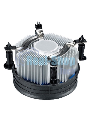 Кулер для процессора DEEPCOOL THETA 21 PWM черный/синий, 92 мм, алюминий, 2400 об/мин, 33.4 дБ, 4 pin, 95 Вт, 60.5 мм