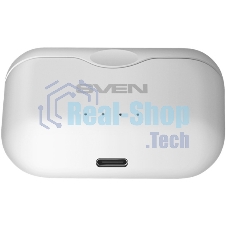 Наушники TWS SVEN E-701BT белый, внутриканальные, Bluetooth, сенсорное управление, до 3 ч