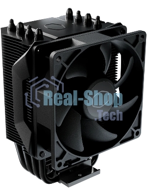 Устройство охлаждения(кулер) Cooler Master Hyper 411 Nano Soc-AM5/AM4/1200/1700/1851 черный 4-pin 30.04dB Al+Cu 180W Ret (RR-H410-25PK-R1)