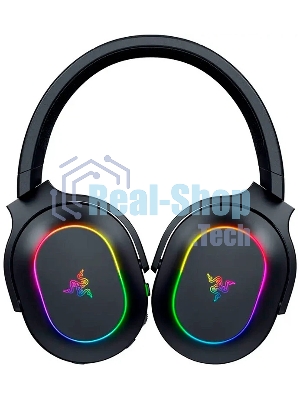 Гарнитура Razer Barracuda X Chroma чёрный, беспроводная, радиоканал, до 70 ч, съёмный микрофон, подсветка