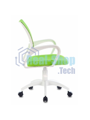 Кресло Бюрократ CH-W695NLT TW-03A TW-18 салатовый, сетка/ткань, 120 кг, механизм качания