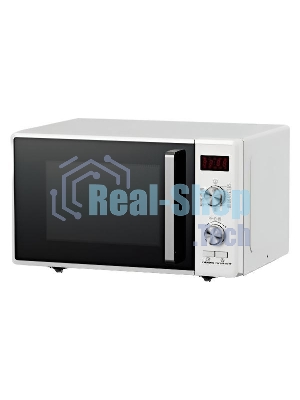Микроволновая печь General Electronics GE-DG323W белый, 23 л, 800 Вт, переключатели - кнопки