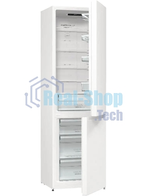 Холодильник Gorenje NRK6201EW4 белый двухкамерный 235/96 л морозилка снизу, No Frost