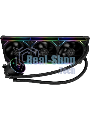 Система жидкостного охлаждения Thermalright Frozen Magic 360 Digital V2 ARGB Soc-AM5/AM4/1200/1700/1851 черный 4-pin 28dB Al LCD Ret (F-MAGIC-360-DIGITAL-BL-ARGB-V2)