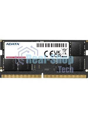 Оперативная память ADATA, DDR5, 16GB (1x16GB), 4800MHz, CL40, SO-DIMM