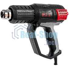 Технический фен P.I.T. PHG2001-C темп.350/550С черный