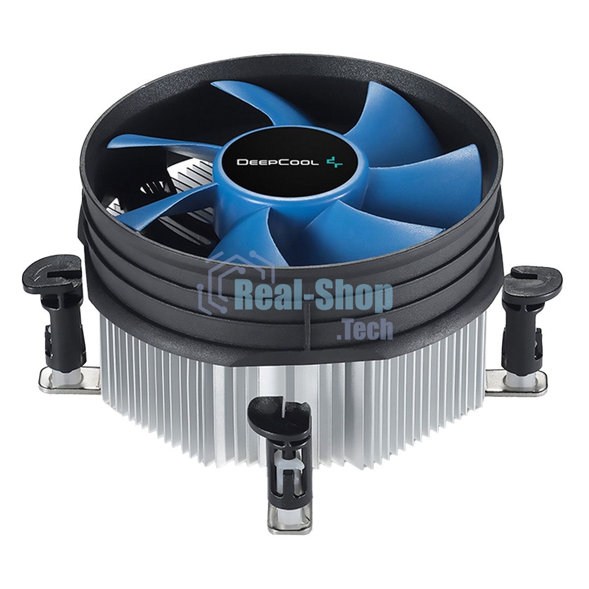 Кулер для процессора DEEPCOOL THETA 21 PWM черный/синий, 92 мм, алюминий, 2400 об/мин, 33.4 дБ, 4 pin, 95 Вт, 60.5 мм