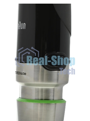 Блендер погружной Braun MQ9135XI черный, 1200 Вт, плавная регулировка, турбо