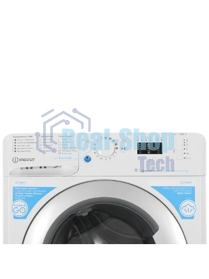 Стиральная машина Indesit BWSA 7109 WSV белый, загрузка фронтальная 7 кг, 1000 об/мин, класс: A