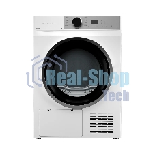 Сушильная машина Kuppersberg DM 611 W, отдельностоящая, тепловой насос, 8 кг, 15 программ, отсрочка старта, защита от сминания, ультрафиолет, электронное управление, белый