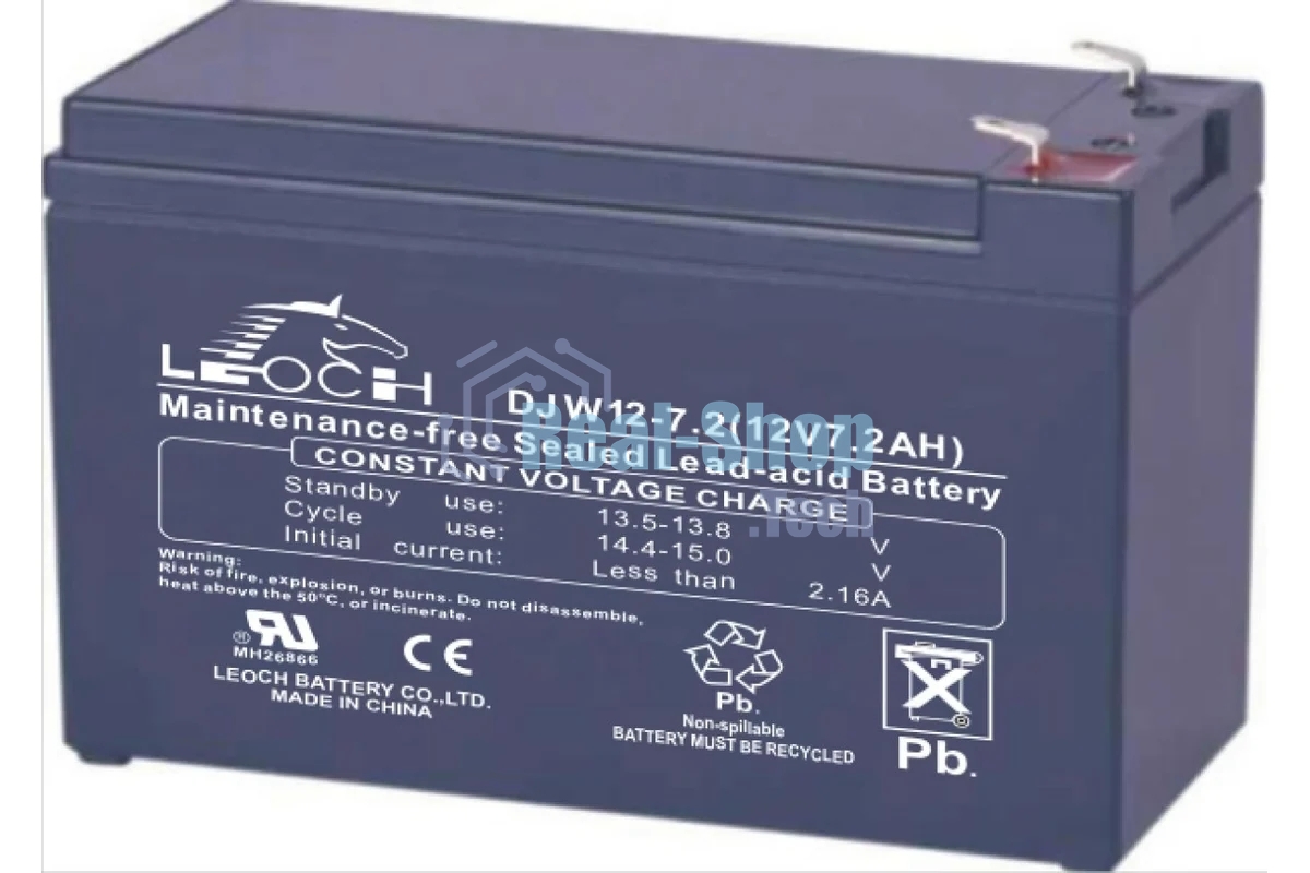 Аккумулятор STAR/LEOCH DJW12-7.2 F2