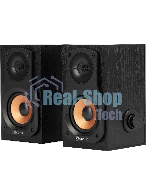 Акустическая система Oklick OK-162 2.0 темное дерево 8Вт