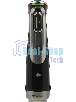 Блендер погружной Braun MQ9135XI черный, 1200 Вт, плавная регулировка, турбо