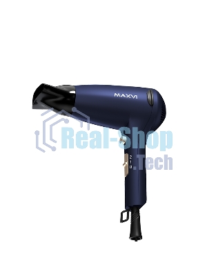 Фен Maxvi HD2001 синий, 2000 Вт