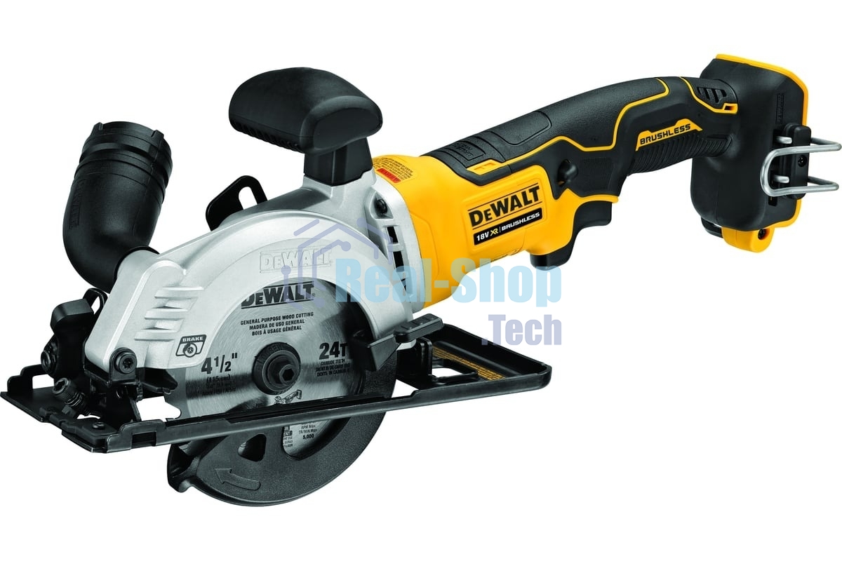 Мини циркулярная аккумуляторная ручная пила DeWALT 115 мм, 18В DCS571N