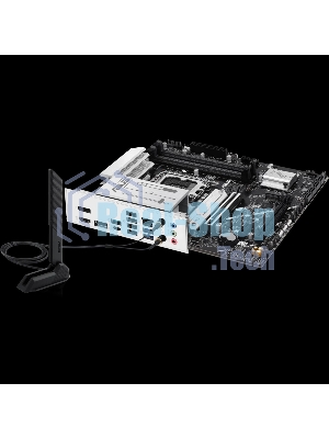 Материнская плата ASUS PRIME B860M-A WIFI, LGA 1851, Intel B860, 4xDDR5, 4xSATA, 2xM.2, 1xPCIe 5.0 x16, 1xPCIe 4.0 x16, 1xPCIe 4.0 x1, 2xDP, 1xHDMI, 1x 2.5Gb LAN, 1xUSB-C 20Gbps, 1xUSB-A 10Gbps, 2xUSB-A 5Gbps, 4xUSB-A 2.0, 3x3.5 мм, 7.1, micro-ATX.